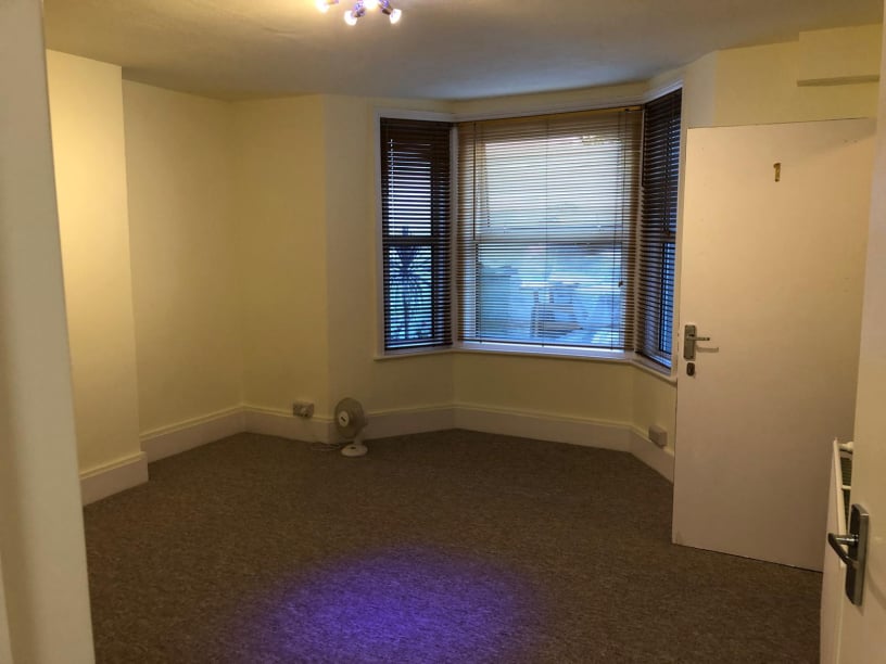 Patio area, own front door, fast wifi