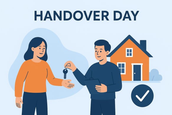 Handover day get the keys to your new Fennic Property Rentals home