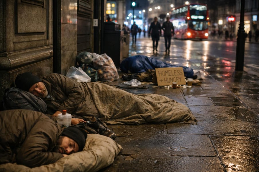 Helping homeless people 