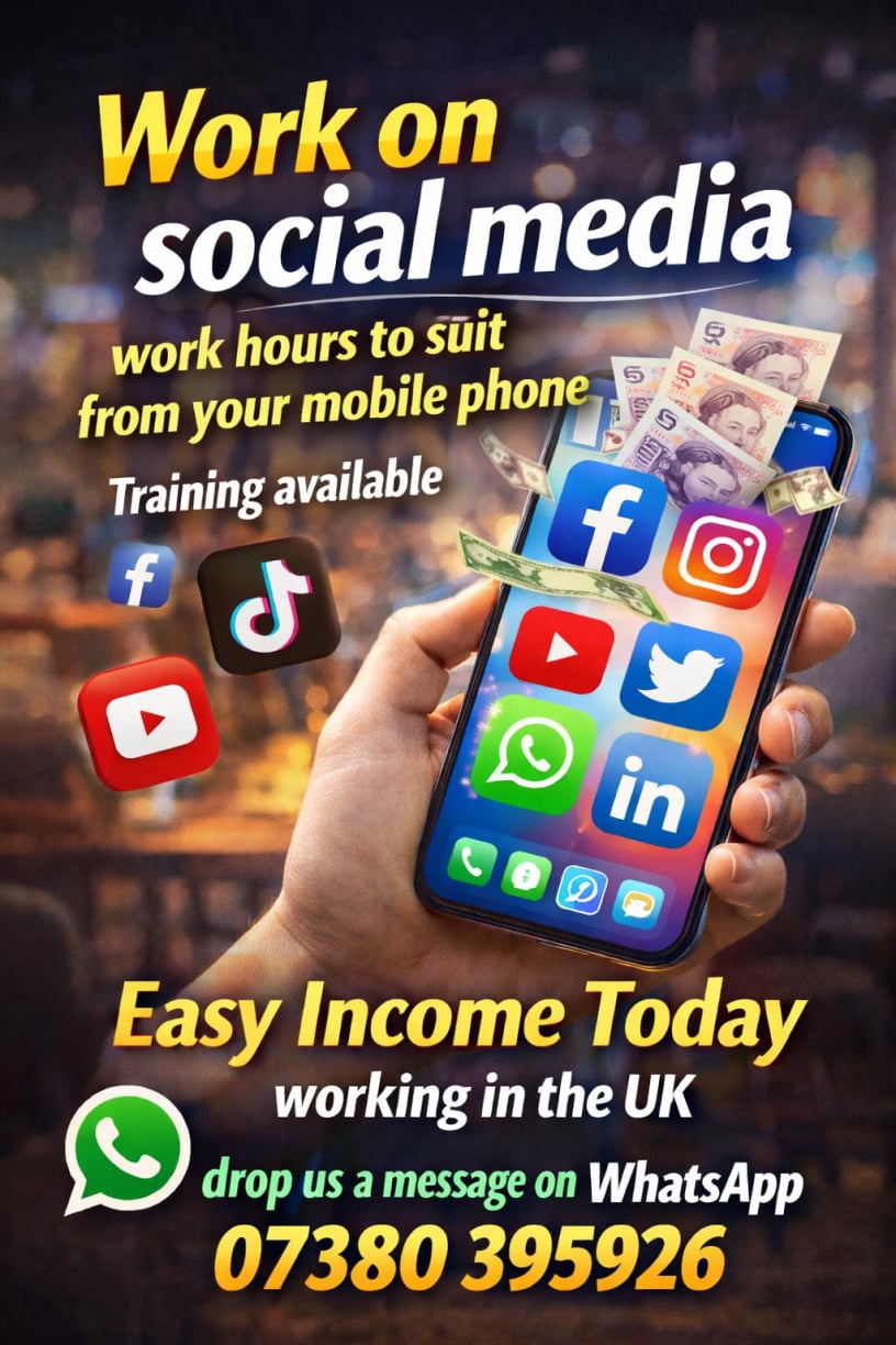 Work on social media